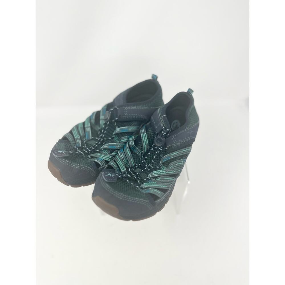 Chaco Outcross 2 Water Hiking Shoes youth Size 4 Blue Green